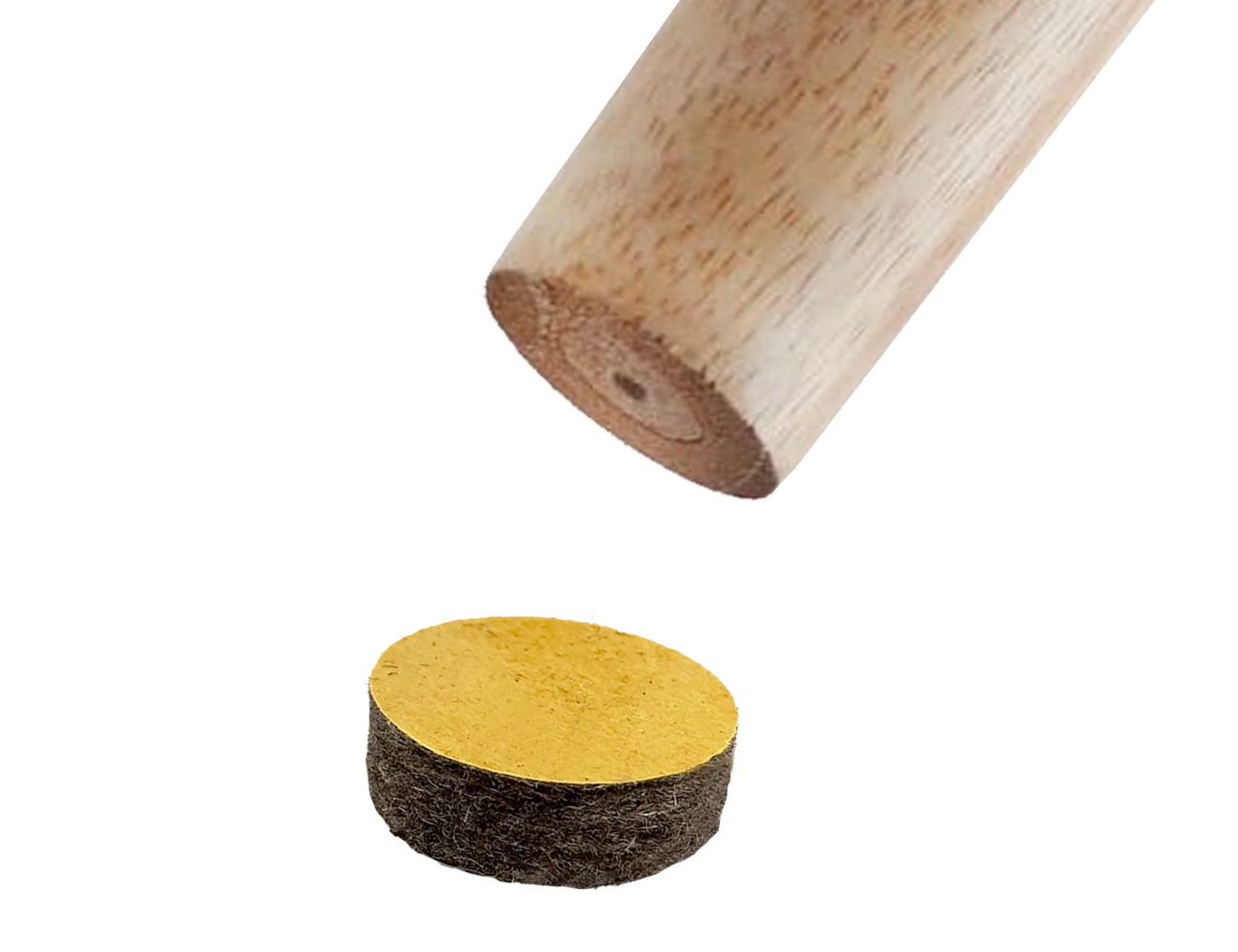 Selbstklebende Stuhlgleiter